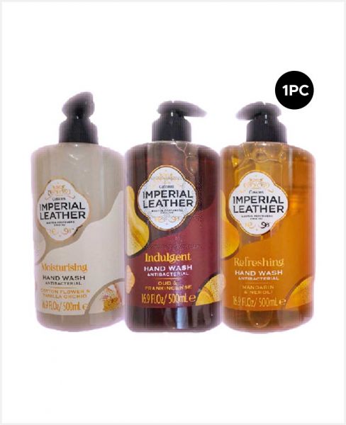 IMPERIAL LEATHER HAND WASH ASSORTED 500ML