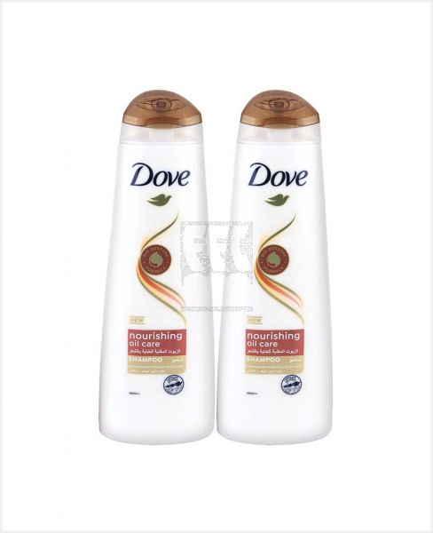 DOVE NOURISHING OIL CARE SHAMPOO(UAE) 2X400ML @25%OFF