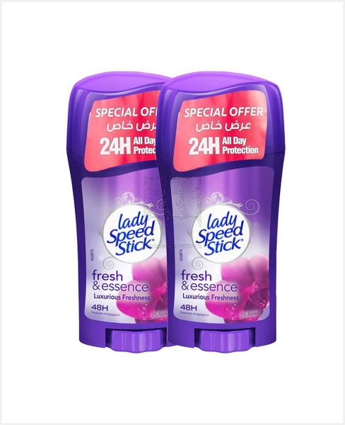 LADY SPEED STICK DEO WILD FREESIA 2X65GM PROMO