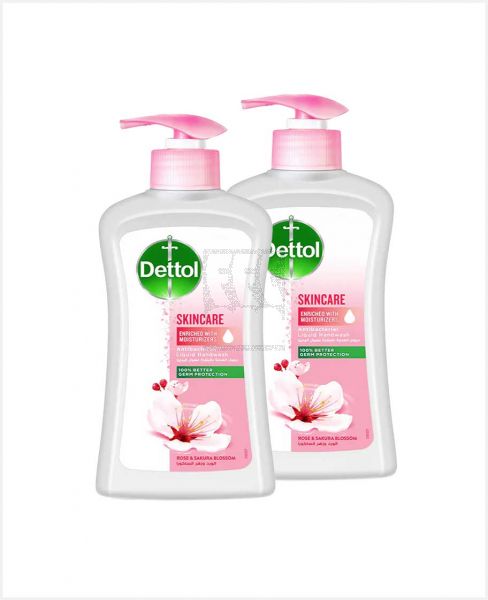 DETTOL HAND WASH SKIN CARE (BAHRAIN) 2X400ML @35%OFF