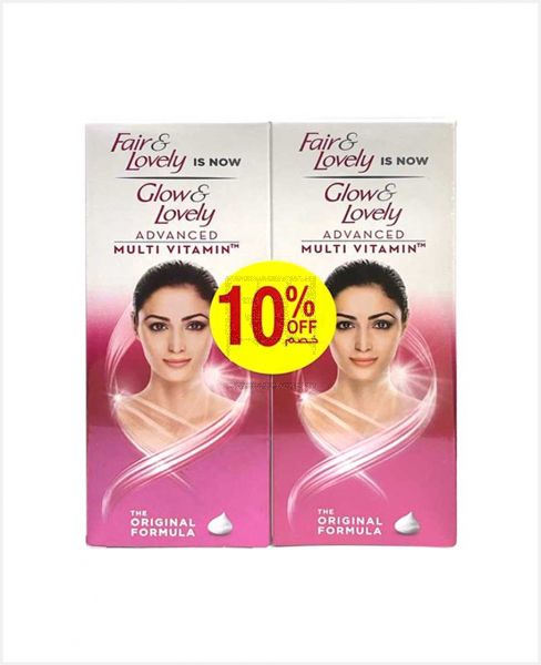 GLOW & LOVELY ADVANCED MULTIVITAMIN FACE CREAM (UAE) 2X80GM@10%OFF