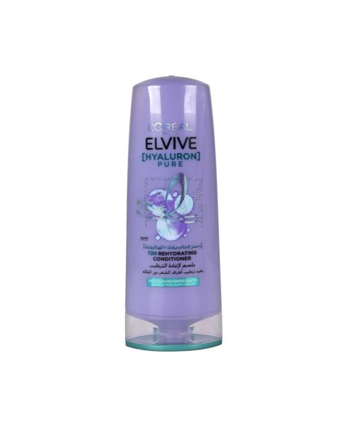 L'OREAL PARIS ELVIVE HYALURON PURE 72H REHYDRATING CONDITIONER 360ML
