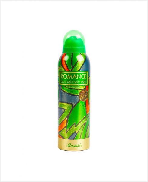 RASASI ROMANCE DEODORANT BODY SPRAY 200ML