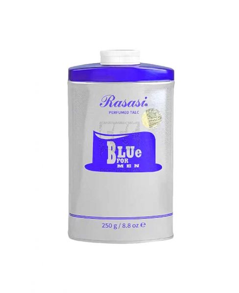 RASASI BLUE FOR MEN PERFUMED TALC 250GM