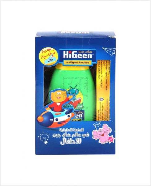 HI GEEN KIDS SHAMPOO 250ML+TOOTH GEL 60GM+SCHOOL GIFT