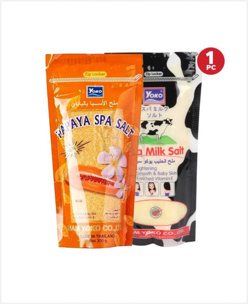 YOKO SPA SALT ASSORTED 300GM