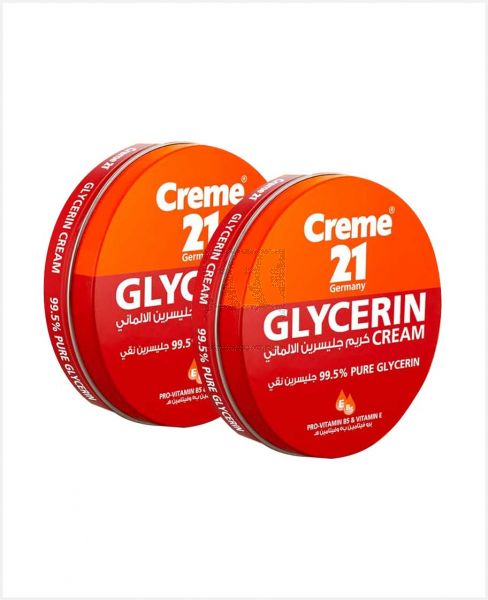 CREME 21 GLYCERIN CREAM 2X125ML @20%OFF