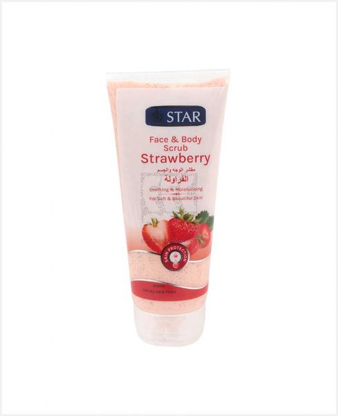 STAR FACE AND BODY SCRUB STRAWBERRY 200ML