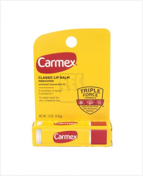 CARMEX CLASSIC LIP BALM MEDICATED 7.5GM