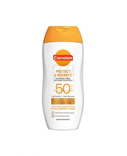 CARROTEN PROTECT & HYDRATE SUNCARE MILK SPF50 200ML