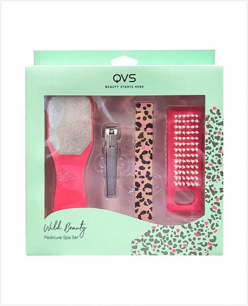 QVS WILD BEAUTY PEDICURE SPA SET