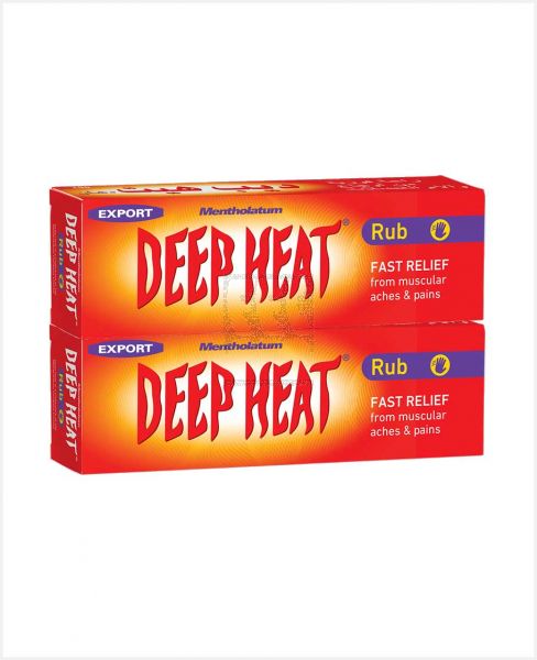 MENTHOLATUM DEEP HEAT RUB 2X67GM