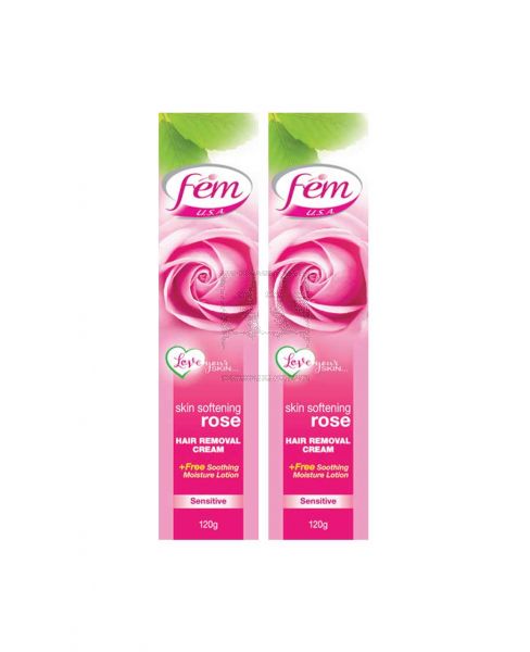 FEM HAIR REMOVAL CREAM ASSORTED 2X120GM