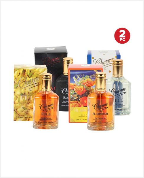 CHARME EAU DE PARFUM SPRAY ASSORTED 2X120ML