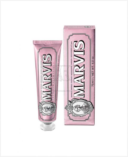 MARVIS SENSITIVE GUMS GENTLE MINT TOOTHPASTE 75ML