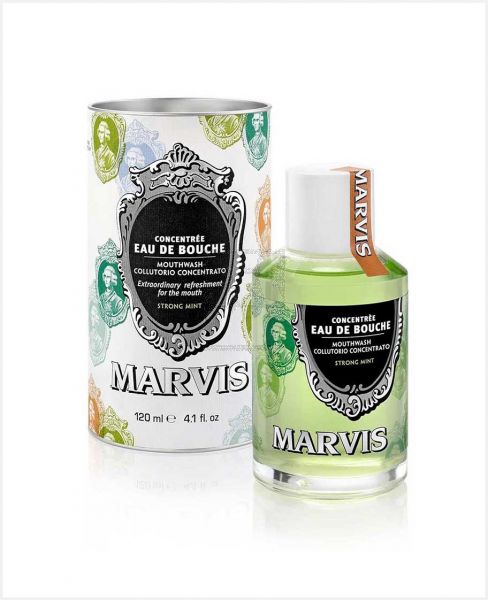 MARVIS MOUTHWASH STRONG MINT 120ML