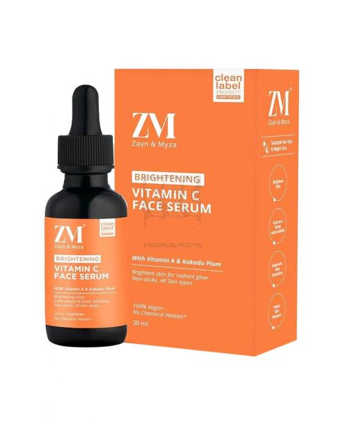 ZM ZAYN & MYZA BRIGHTENING VITAMIN C FACE SERUM 30ML