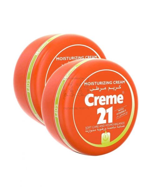 CREME 21 SOFT MOISTURIZING CREAM 2X250ML