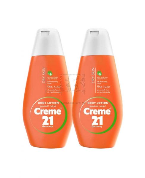 CREME 21 DRY SKIN BODY LOTION 2X250ML PROMO