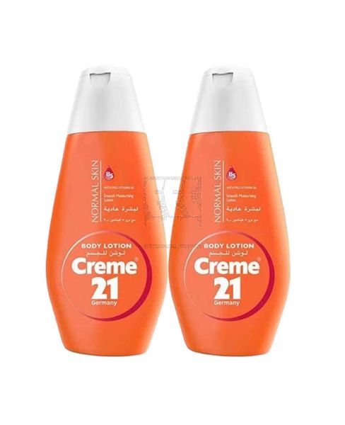 CREME 21 NORMAL SKIN BODY LOTION 2X250ML PROMO