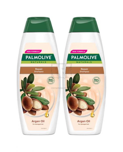PALMOLIVE SHAMPOO REPAIR ARGAN OIL 2X380ML