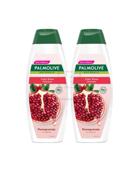 PALMOLIVE SHAMPOO COLOR SHINE POMEGRANATE 2X380ML