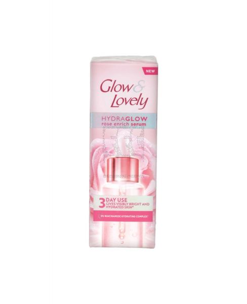 GLOW & LOVELY HYDRAGLOW ROSE ENRICH SERUM 30GM