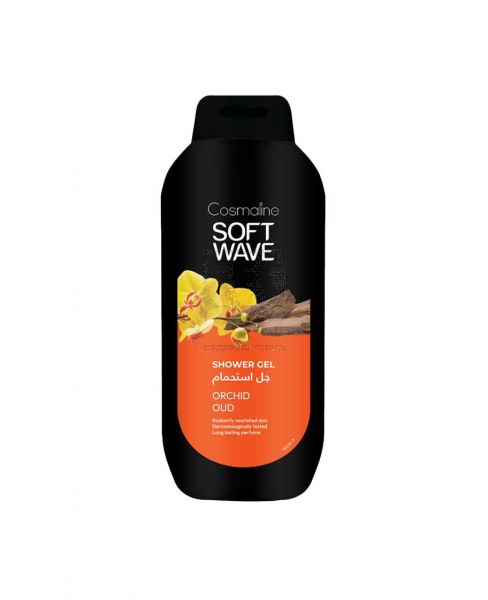 COSMALINE SOFT WAVE ORCHID OUD SHOWER GEL 650ML
