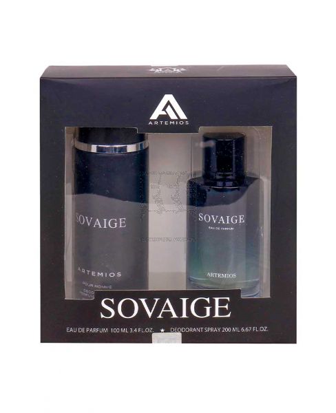 ARTEMIOS SOVAIGE EAU DE PARFUM 100ML+DEODORANT SPRAY 200ML