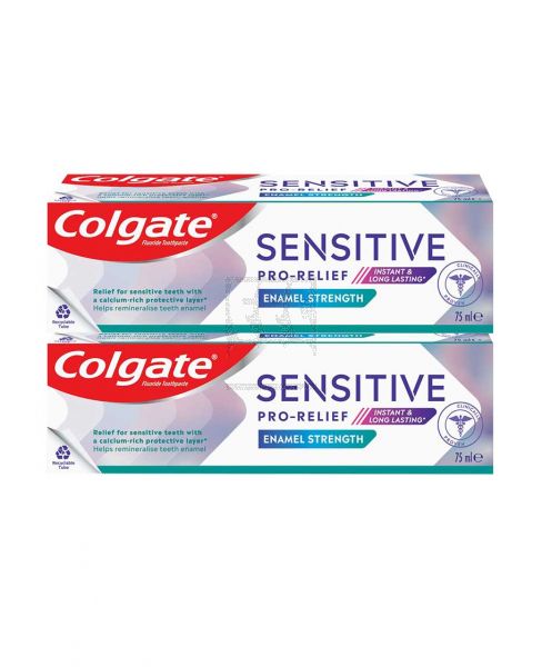 COLGATE SENSITIVE PRO RELIEF ENAMEL STRENGHT 2X75ML