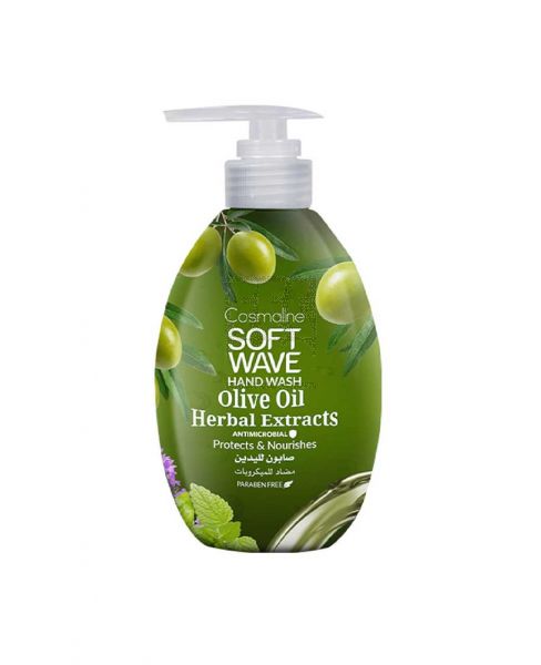 SOFT WAVE OLIVE OIL HERBAL EXTRACTS HAND WASH 550ML PROMO