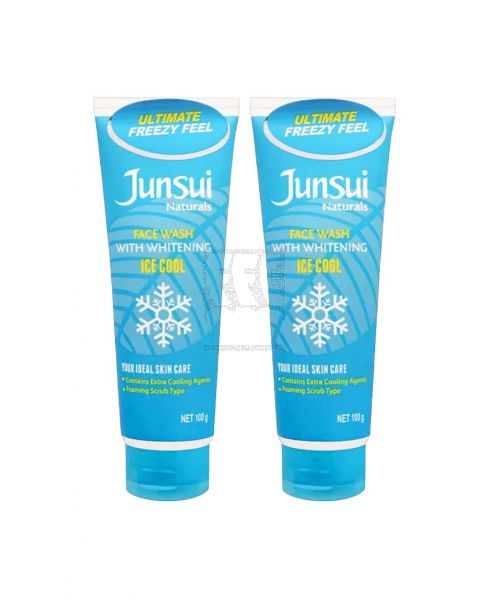 JUNSUI NATURALS FACE WASH WITH WHITENING ASSORTED 2X100GM