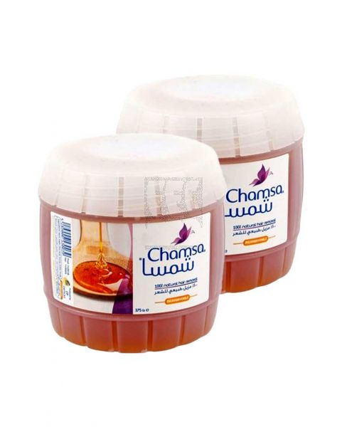 CHAMSA HAIR REMOVER JAR 375GM X 2PCS
