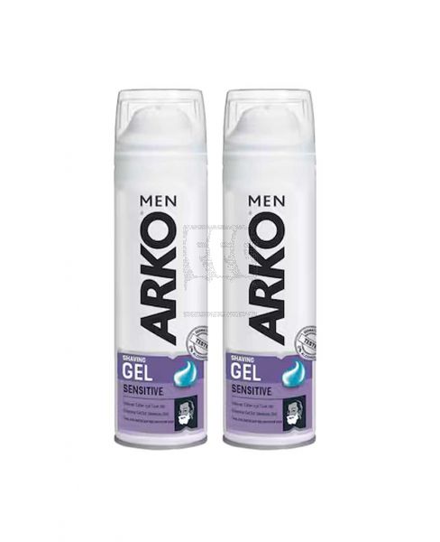 ARKO MEN SHAVING GEL SENSITIVE 2X200ML