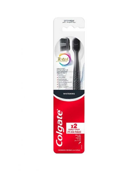 COLGATE TOTAL ACTIVE PROTECTION TOOTHBRUSH SOFT 2PCS