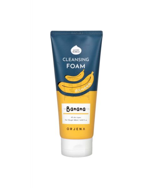 ORJENA SMILE DAY CLEANSING FOAM BANANA 180ML