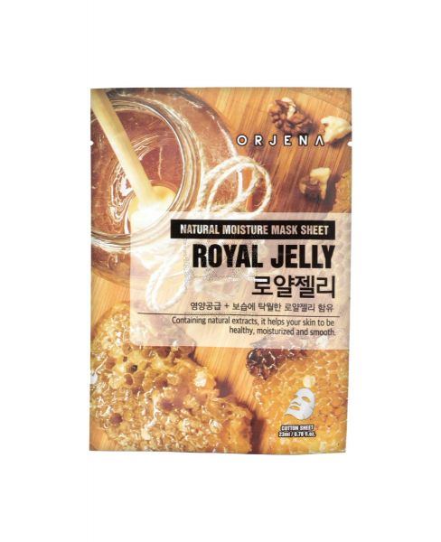 ORJENA NATURAL MOISTURE MASK SHEET ROYAL JELLY 23ML