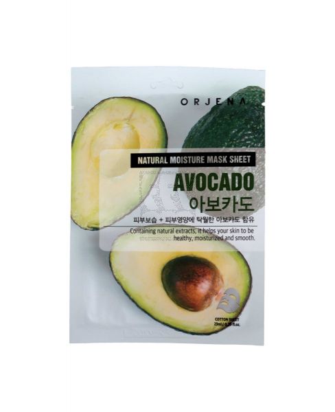ORJENA NATURAL MOISTURE MASK SHEET AVOCADO 23ML