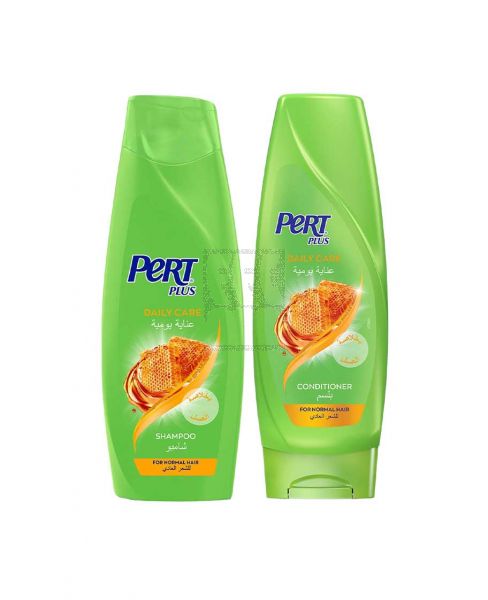 PERT PLUS DAILY CARE HONEY SHAMPOO 400ML+CONDITIONER 360ML