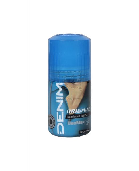 DENIM DEOMAX DEODORANT ROLL ON ORIGINAL 50ML