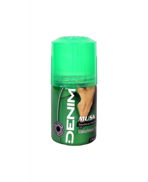 DENIM DEOMAX DEODORANT ROLL ON MUSK 50ML