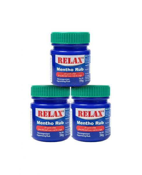 RELAX MENTHO RUB 3X50GM PROMO