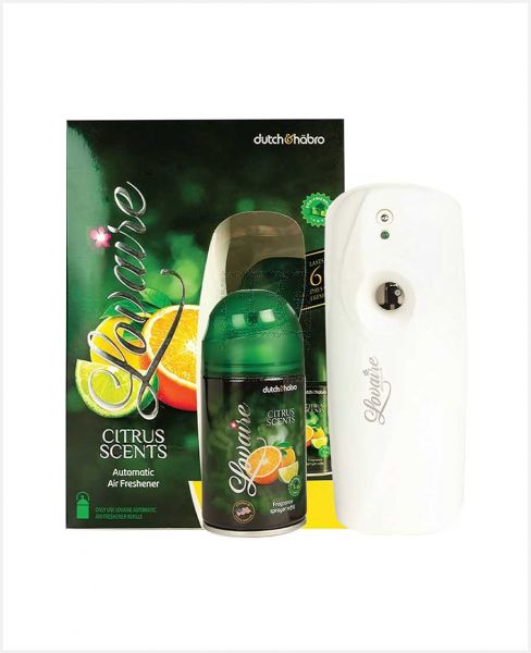 LOVAIRE CITRUS SCENTS AUTOMATIC AIR FRESHENER COMBO PACK