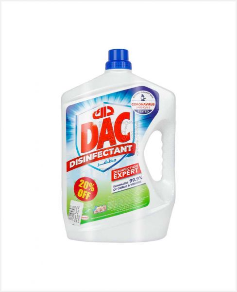 DAC BASE DISINFECTANT PINE W/COVID STICKR 3LTR SPECIAL OFFER