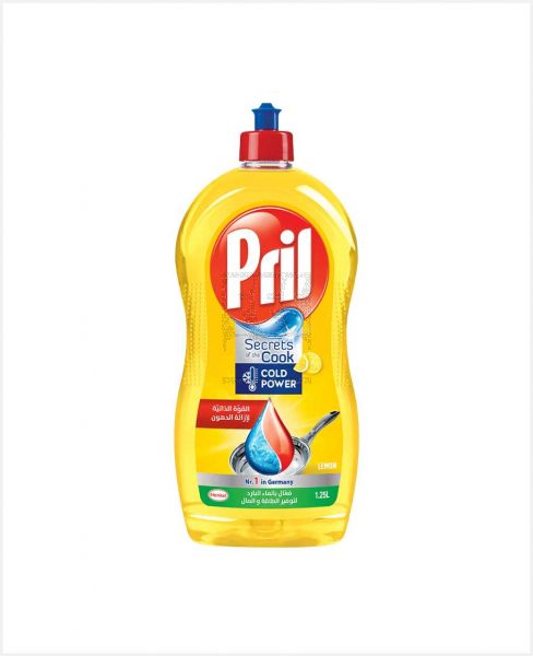 PRIL DISHWASHING COLD POWER LEMON 1.25LTR SPECIAL OFFER