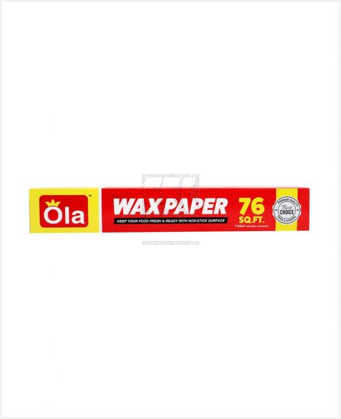 OLA WAX PAPER 76SQ FT