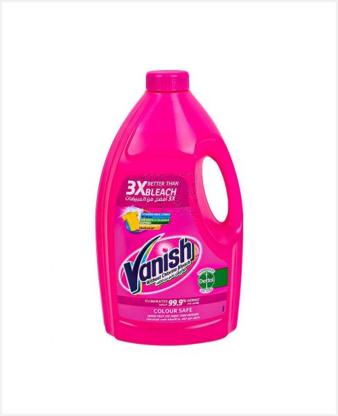 VANISH COLOUR SAFE FABRIC STAIN REMOVER 3LTR