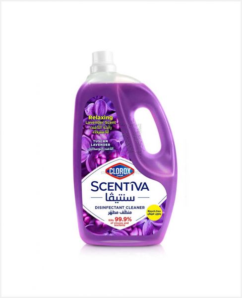 CLOROX SCENTIVA TUSCAN LAVENDER DISINFECTANT CLEANER 1.5LTR