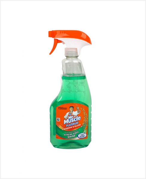MR.MUSCLE PLATINUM WINDOW AND GLASS CLEANER 500ML