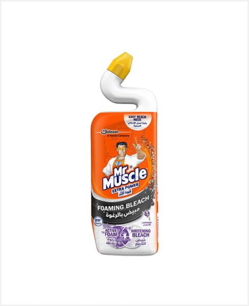 MR.MUSCLE EXTRA POWER FOAMING BLEACH LAVENDER 750ML
